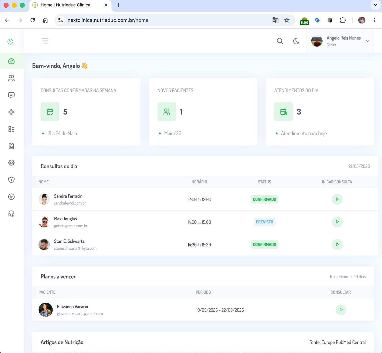 Nutrieduc Desktop Platform
